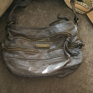 Stone Mountain Accessories Dark Brown Hobo Bag